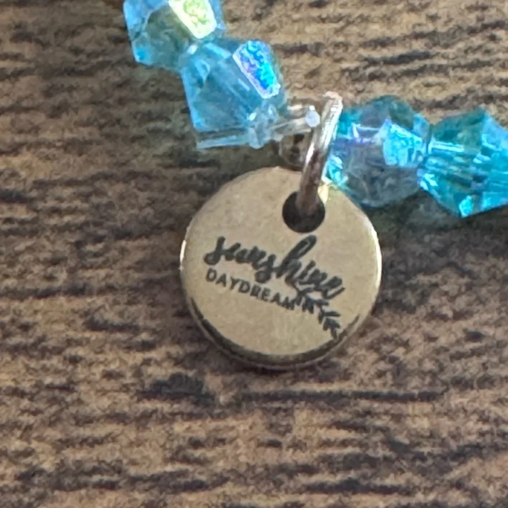 Sunshine Daydream Blue Beaded 